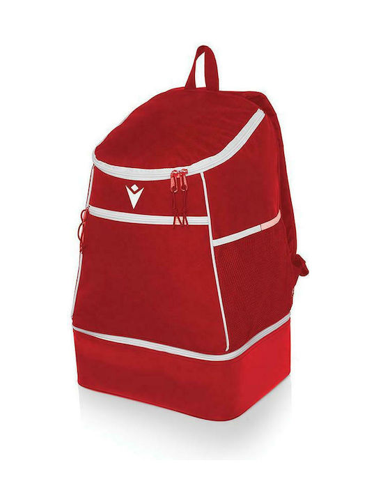 Macron Maxi Path Football Backpack Red