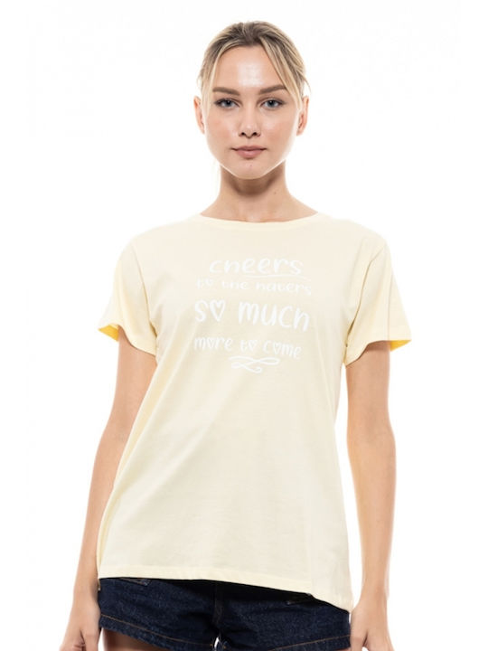 Splendid Women's T-shirt Yellow