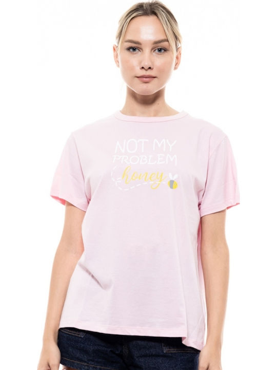 Γυναικείο T-shirt Ροζ