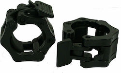 Perk Sports Hantel- und Langhantelkragen Lock-Jaw-Halsbänder Set 2 Stück Ø50mm