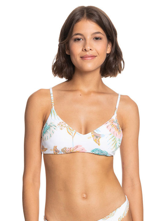 Roxy Sun Athletic Bikini Triangle White