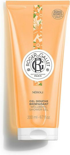 Roger & Gallet Neroli Wellbeing Water Αφρόλουτρο σε Gel & Άρωμα Εσπεριδοειδή 200ml