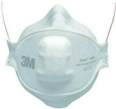 3M Aura 1883+ Disposable Protective Mask FFP3 with Valve White 10pcs