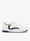 Vegan Basket Sneakers White Navy