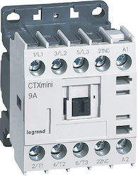 Legrand Ctx3 Ρελέ Ράγας Ισχύος 9A Τριπολικό με ...