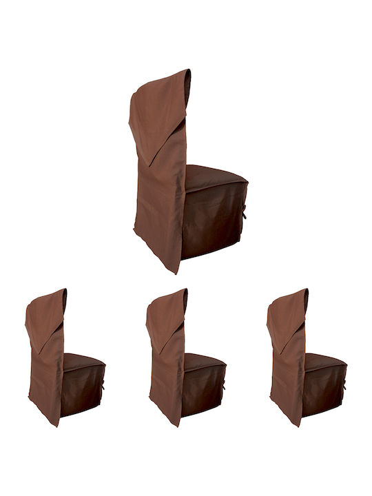 Palatex Husă Elastică Scaun Brown 908 4buc 1401154