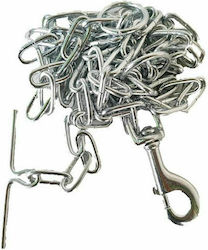 Vltools Hundeleinen und -führungen Kette Cresman Galvanisiert Silber 2,5 m x 0,2 cm