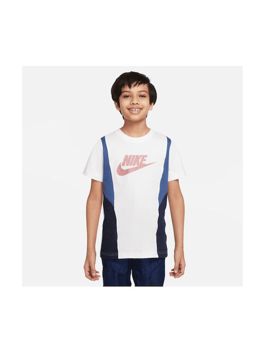 Nike Tricou pentru copii Alb