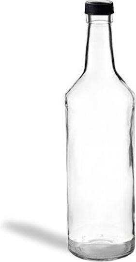 Bottiglia Grătare comerciale Sticlă con tappo a vite Transparent 1500ml