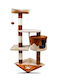 Nobleza Cat Scratching Post Cat Trees Beige 60x56.5x111.5cm.