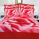 Palatex Duvet Set Queen 220x250cm Panel 302 Red 3pcs