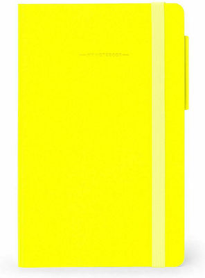 Legami Milano Notebook A5 with Elastic Yellow