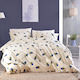 Palatex Bettdecken-Set Einzelbett 160x240cm Space PC Sait 2Stück