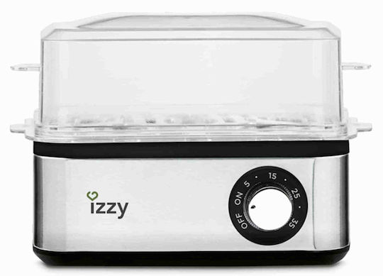 Izzy IZ-8201 Egg Cooker 8 Egg Capacity 600W Silver