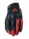 Five Stunt Evo Summer Men's Motorcycle Gloves Black/Red