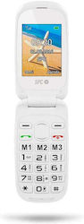 SPC Harmony Dual SIM Κινητό με Μεγάλα Κουμπιά Λευκό