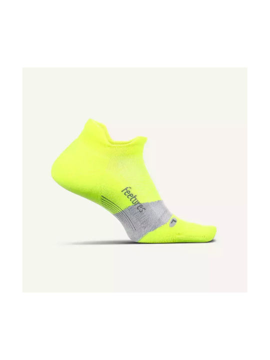 Feetures Elite Ultra Light Noshow Tab Laufsocken Gelb 1 Paar