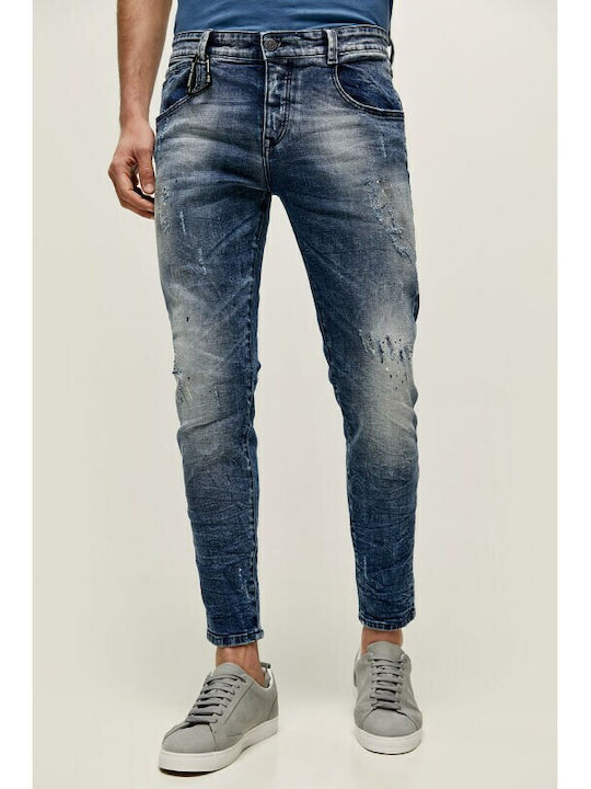 Diederic-Obs Ανδρικό Παντελόνι Τζιν Medium Blue Wash