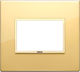Vimar Eikon Evo Switch Frame 1-Slot Gold 21653.G09