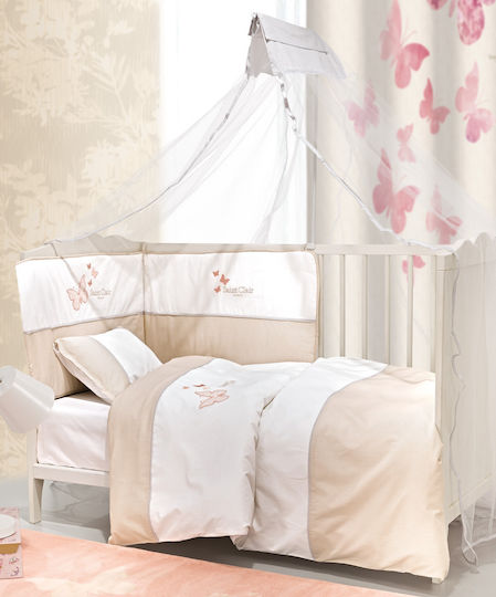 Saint Clair Baby Mosquito Net for Crib Gray