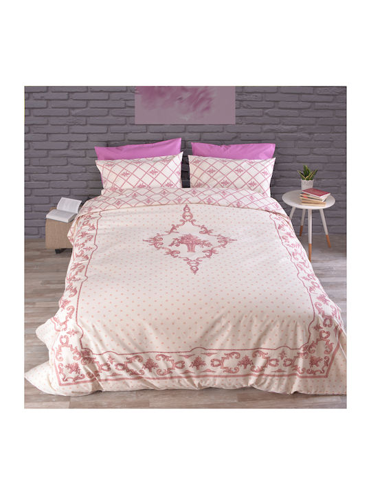 Palatex Carmine Bettbezug-Set 230x245 cm Doppel...