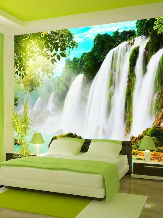 Fototapet de Perete 350x245cm The beauty of nature: Waterfall Tesatura