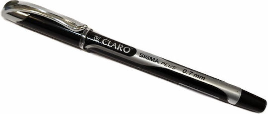 Claro Sigma Plus Καπάκι Μαύρο Στυλό Rollerball