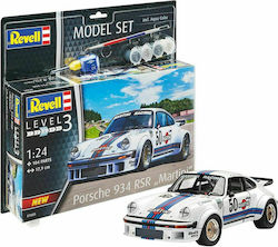 Revell Porsche 934 RSR "Martini" Modeling Figure Car 104 Pieces in Scale 1:24 17.9x8.4x5.7cm. Revell Porsche 934 RSR "Martini" Modeling Figure Car 104 Pieces in Scale 1:24 17.9x8.4x5.7cm.