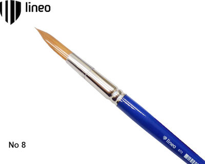 Lineo Round Paint Brush No8