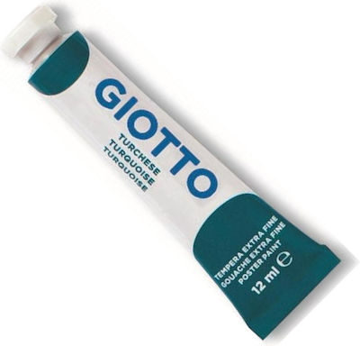 Giotto Tempera 12ml Τιρκουάζ