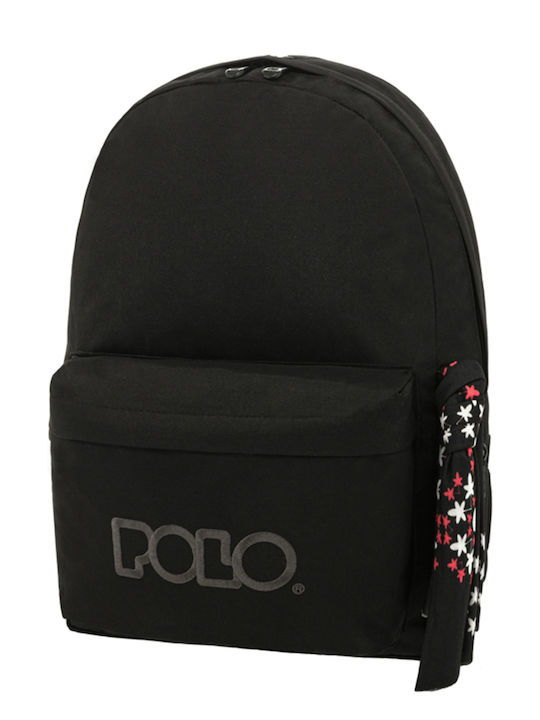 Polo Original Scarf School Bag Backpack Junior High-High School in Black color 2020