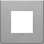 Vimar Eikon Exe Switch Frame 1-Slot Silver 22642.02