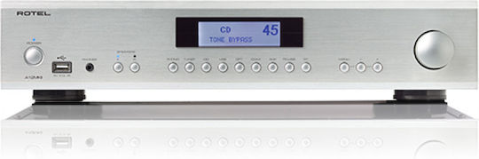 Rotel A12MKII Integrated Hi-Fi Amplifier Stereo 120W/4Ω 60W/8Ω Silver