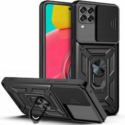 Tech-Protect Camshield Pro Plastic Back Cover Durable Black (Galaxy M53 5G)