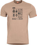 Pentagon Ageron Build Your Gear T-shirt Build Your Gear Khaki