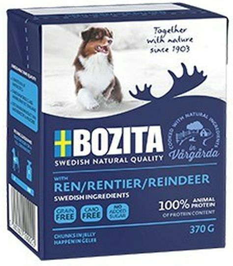 Bozita Naturals Tetra Pack Wet Food Dogs in Pouches with Meat Grain-Free 370gr