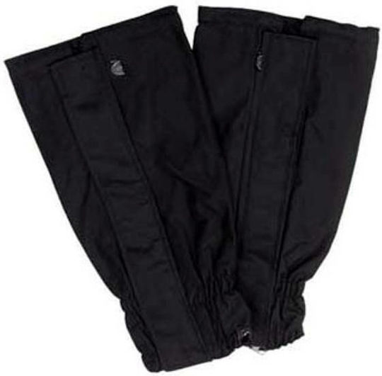 MFH BW Gaiters De vânătoare Ghetre Negre cu fermoare negre