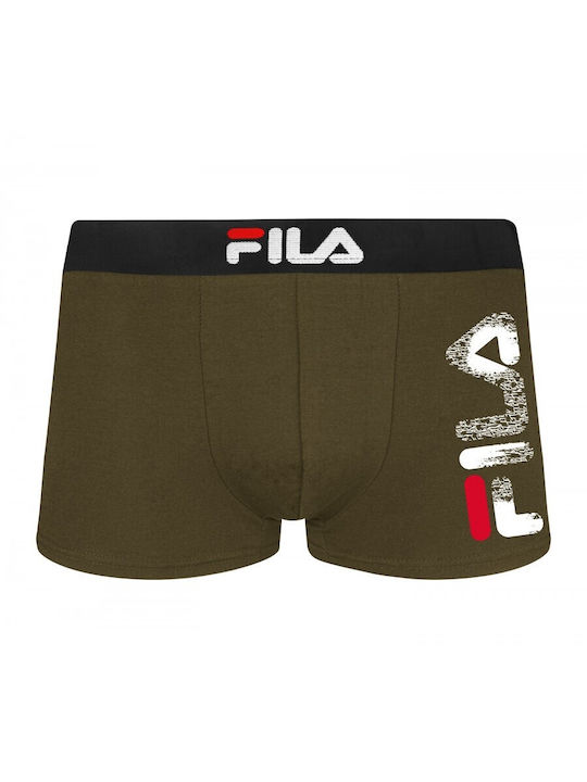 Fila Herren Boxershorts Khaki 1Packung