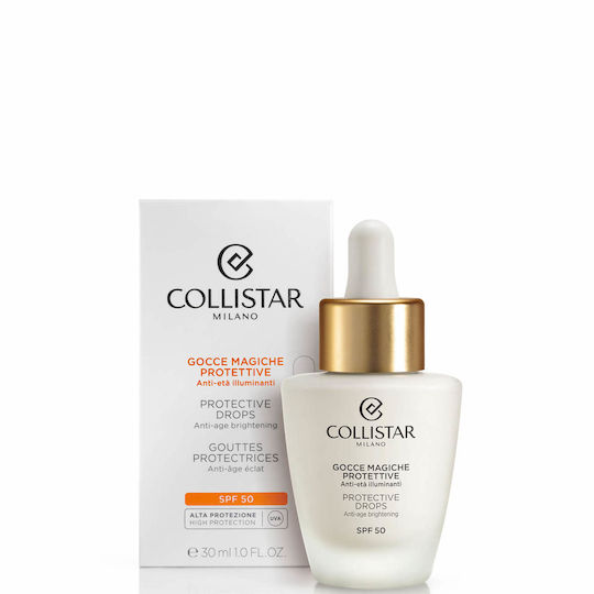 Collistar Smart Sun Protection Protective Drops Αντηλιακό Serum Προσώπου SPF50 30ml