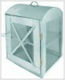 Giant Galvanized Food Lantern Y60 x Φ42 x B 33Cm