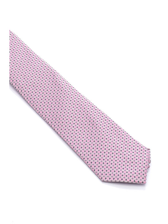 Mcan Ανδρική Γραβάτα Συνθετική με Σχέδια σε Μωβ Χρώμα