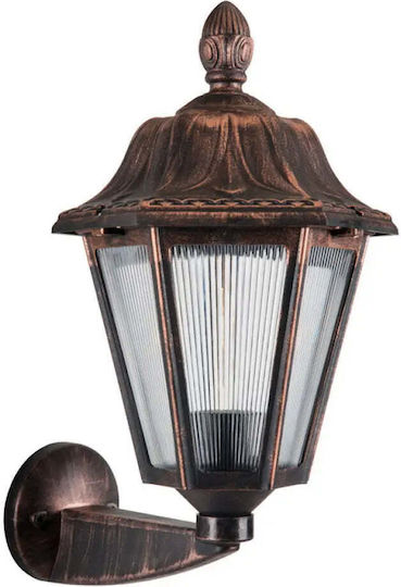 Vito VERONA-W Επιτοίχιο Εξωτερικό Φαναράκι E27 IP44 28x39εκ.