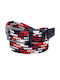 Legend Accessories Men's Knitted Elastic Belt Multicolour