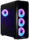 Chieftec Scorpion 4 Gaming Middle Tower Carcasă Calculator cu Fereastră Laterală și Iluminare RGB Negru