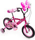 Huffy Minnie Disney 12" Kinder Fahrrad Stadt Fuchsia Rose Rosa
