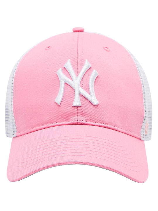 47 Brand MLB New York Yankees Jockey mit Netz Rosa