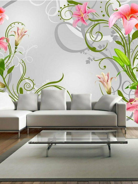 Wall Mural Subtle beauty of the lilies III Fabric 350x245cm