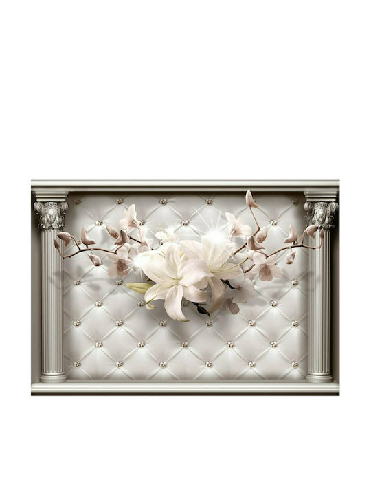 Self-adhesive Wall Mural Royal Elegance White 98x70cm