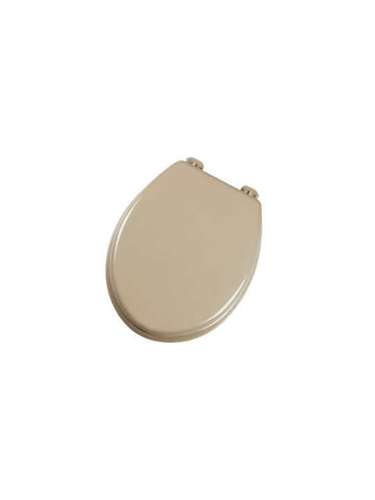 Plastic Toilet Seat Beige Bathlux 43.3cm