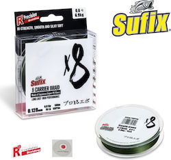 Sufix X8 PE1.2 Fishing Filament 150m / 0.185mm